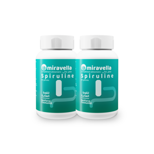 Spiruline Lot de 2 – 90 gélules Énergie et Vitalité